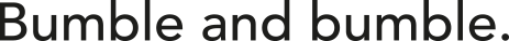 Bumble and bumble logotyp